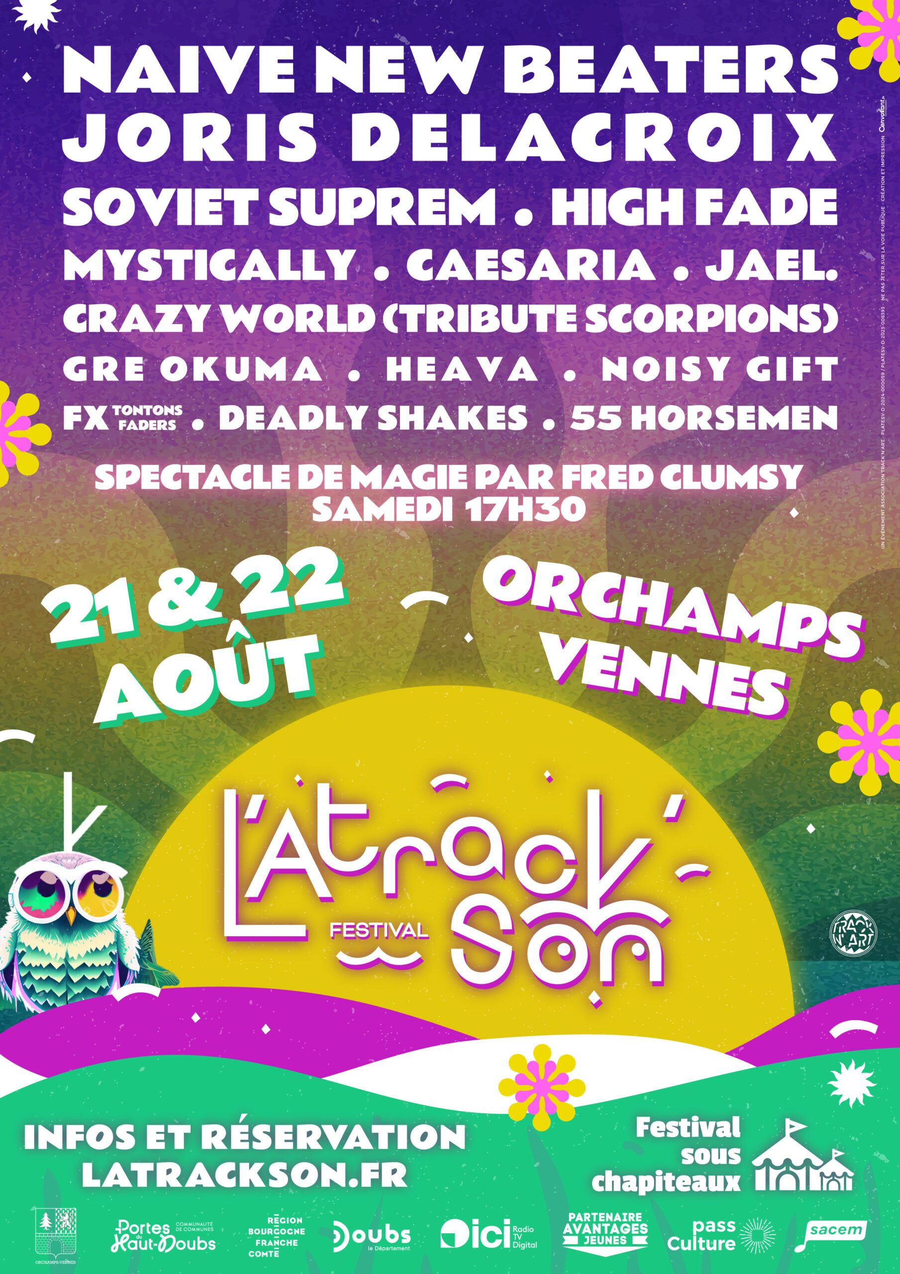 Affiche L'Atrack'Son 2026